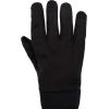 Dockers Men’s Warm Fabric Winter Gloves with Smartphone Touchscreen Capability(Black Stretch)