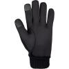 Dockers Men’s Warm Fabric Winter Gloves with Smartphone Touchscreen Capability(Black Wool)