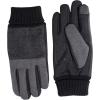 Dockers Men’s Warm Fabric Winter Gloves with Smartphone Touchscreen Capability(Charcoal Plaid)