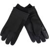 Dockers Men’s Warm Fabric Winter Gloves with Smartphone Touchscreen Capability(Black Sport)