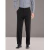 DOCKERS Men’s Relaxed Fit Easy Khaki Pants-Pleated(Black)
