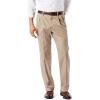 Dockers Men’s Classic Fit Easy Khaki Pants – Pleated (Standard and Big & Tall)(Timberwolf)