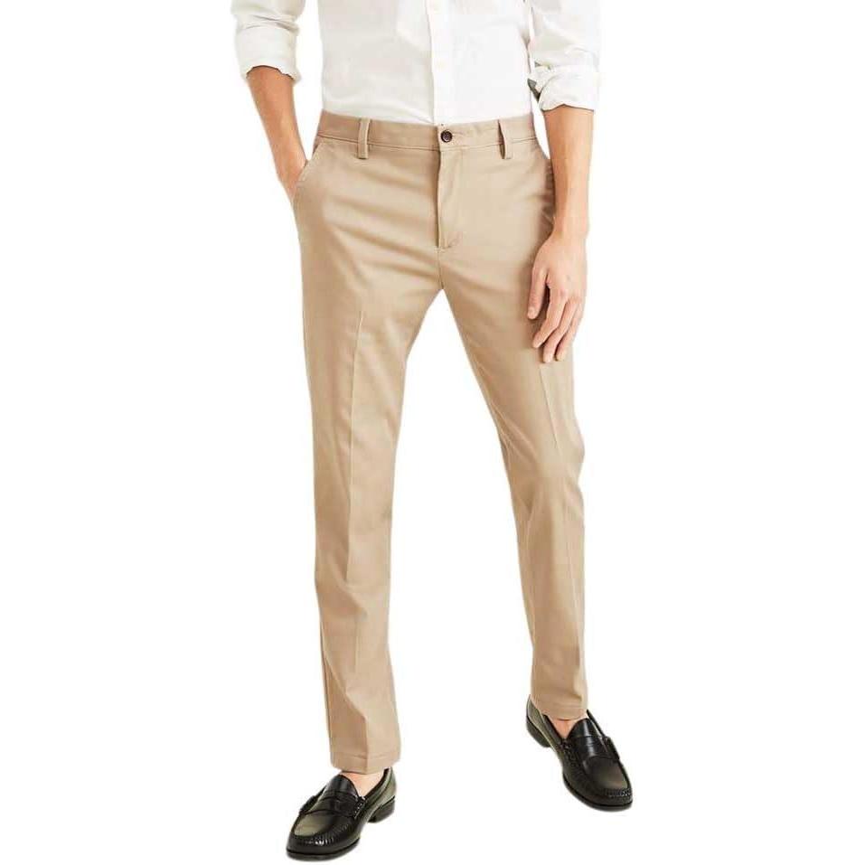 imageDockers Mens Slim Fit Easy Khaki PantsTimberwolf