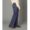 DOCKERS Men’s Relaxed Fit Signature Khaki Lux Cotton Stretch Pants-Pleated(Dockers Navy)