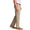 DOCKERS Men’s Relaxed Fit Signature Khaki Lux Cotton Stretch Pants-Pleated(Timberwolf)