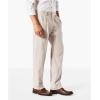 Dockers Men’s Classic Fit Easy Khaki Pleated Pants(Cloud)