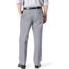 Dockers Men’s Classic Fit Signature Lux Cotton Stretch Pants-Pleated (Regular and Big & Tall)(Burma Grey)