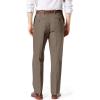 Dockers Men’s Classic Fit Signature Lux Cotton Stretch Pants-Pleated (Regular and Big & Tall)(Dark Pebble)