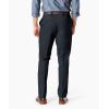 Dockers Men’s Straight Fit Signature Lux Cotton Stretch Khaki Pant-Creased(Charcoal Heather)