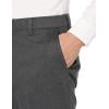 Dockers Men’s Straight Fit Signature Lux Cotton Stretch Khaki Pant-Creased(Charcoal Heather)