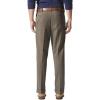 Dockers Mens Relaxed Fit Comfort Khaki Pants – Pleated(Dark Pebble)