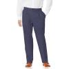 Dockers Mens Relaxed Fit Comfort Khaki Pants – Pleated(Dockers Navy)