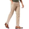 Dockers Men’s Classic Fit Workday Khaki Smart 360 FLEX Pants (Standard and Big & Tall)(Beige)