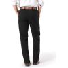 Dockers Men’s Classic Fit Workday Khaki Smart 360 FLEX Pants (Standard and Big & Tall)(Black)