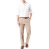 Dockers Men’s Classic Fit Workday Khaki Smart 360 FLEX Pants (Standard and Big & Tall)(Safari Beige)