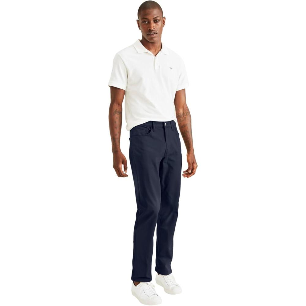 imageDockers Mens Straight Fit Jean Cut All Seasons Tech PantsPembroke