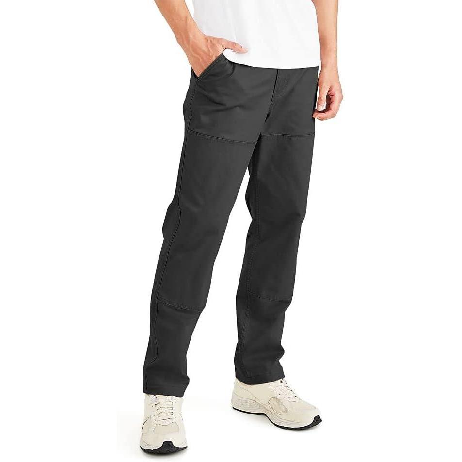 imageDockers Mens Straight Fit Utility PantsOtter