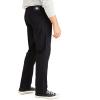 Dockers Men’s Straight Fit Jean Cut All Seasons Tech Pants(Black)