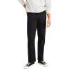 Dockers Men’s Straight Fit Jean Cut All Seasons Tech Pants(Black)