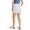 Dockers Womens Weekend Pull on Shorts(Oceanview Blue – Fay Stripe)