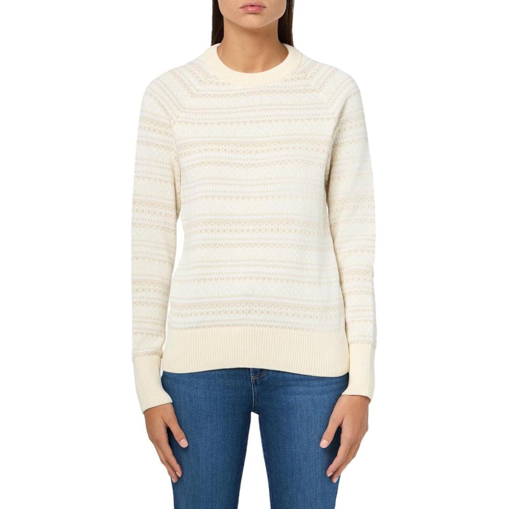 imageDOCKERS womens Womens Crewneck Sweater Regular FitHayes Buttercream