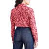 DOCKERS Womens Regular Favorite Long Sleeve Collared Shirt(Ringtone Tibetan Red (Flannel))