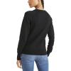 DOCKERS womens Women’s Crewneck Sweater Regular Fit(Beautiful Black)