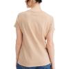 Dockers Women’s Slim Fit Cotton Slub Jersey Favorite Crew T-Shirt(Apple Blossom)