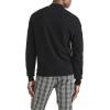 Dockers Men’s Regular Fit Long Sleeve Quarter Zip Sweater(Beautiful Black)