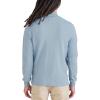 Dockers Men’s Regular Fit Long Sleeve Quarter Zip Sweater(Mountain Creek Blue)