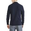 Dockers Men’s Regular Fit Long Sleeve Quarter Zip Sweater(Navy Blazer)