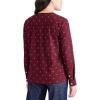 Dockers Women’s Regular Fit Long Sleeve Button Down Shirt(Bridge Tibetan Red (Twill))
