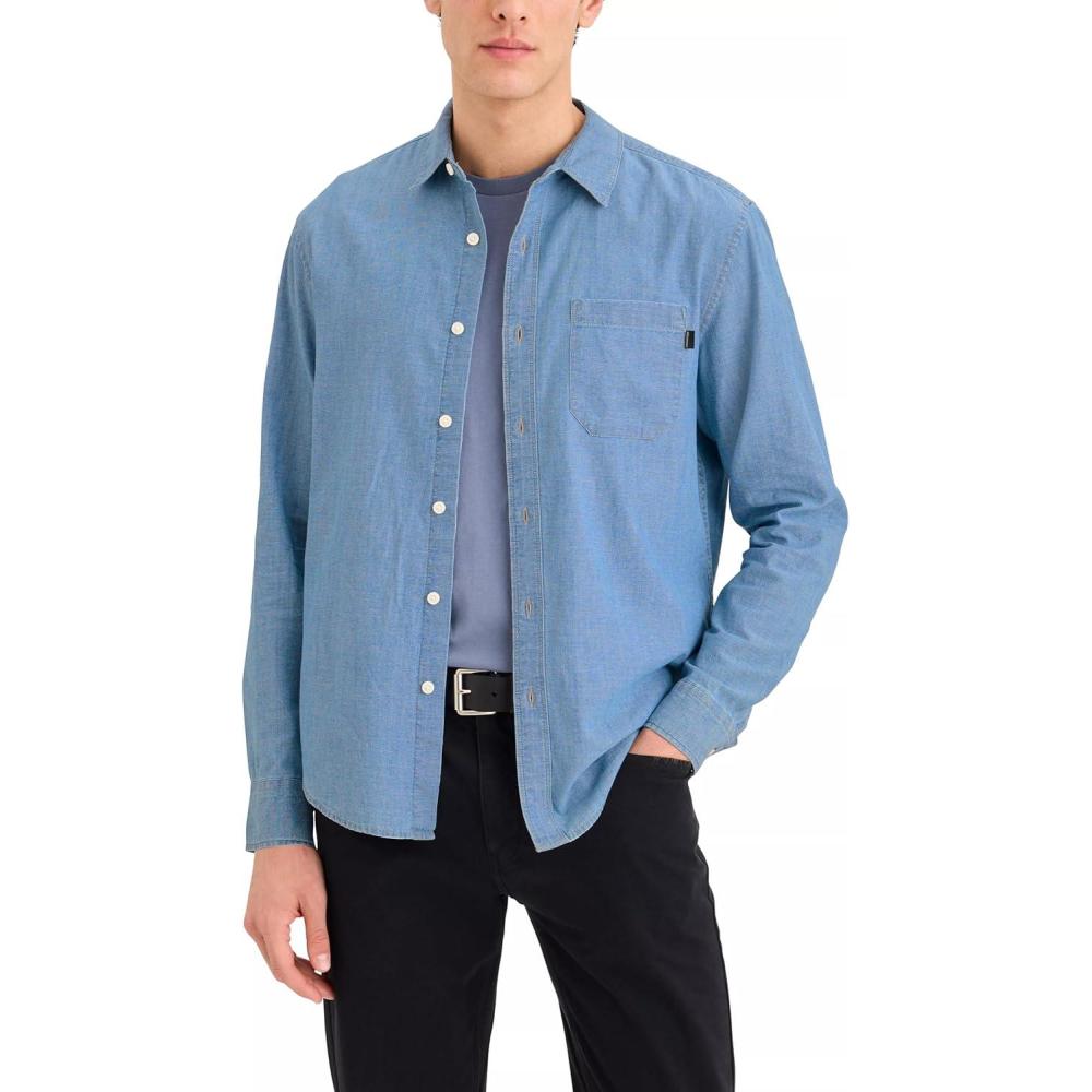 imageDOCKERS Mens Ultimate Shirt Long Sleeve Regular FitRio