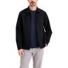 DOCKERS Mens Men’s Go Airweave Overshirt Regular Fit(Beautiful Black)
