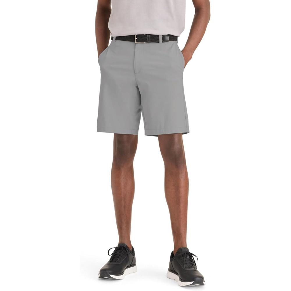 imageDOCKERS Mens Go Airweave Chino Short Straight Fit 95quotSharkskin