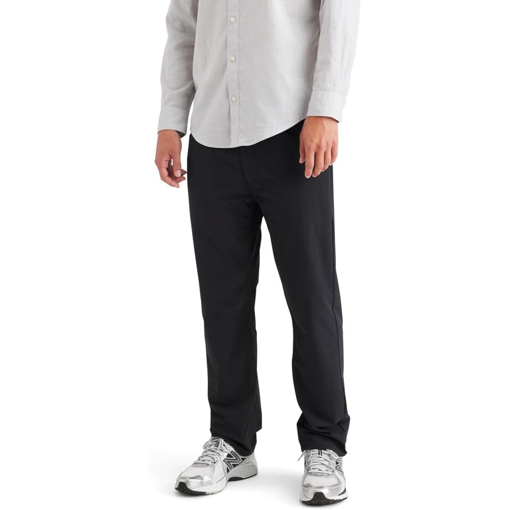 imageDOCKERS Mens Slim Fit Go Jean Cut PantsBeautiful Black