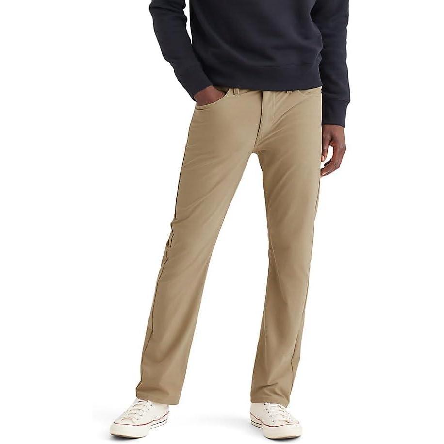 imageDOCKERS Mens Slim Fit Go Jean Cut PantsNew British Khaki