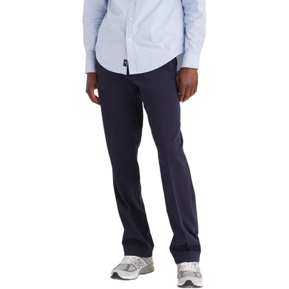 imageDockers Mens Classic Fit Easy Khaki Pants Regular and Big ampamp TallDockers Navy