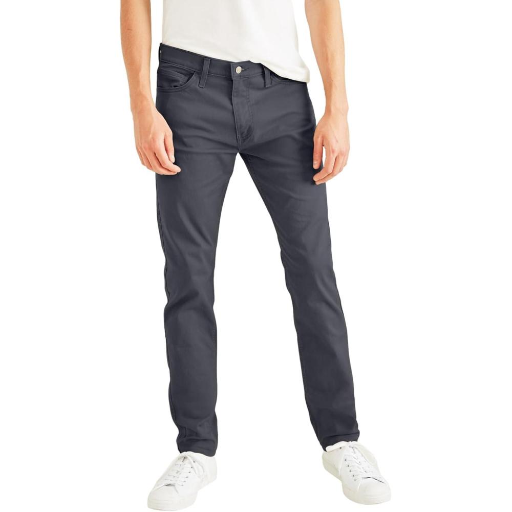 imageDockers Mens Slim Fit Jean Cut All Seasons Tech PantsSteelhead