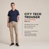 DOCKERS Mens City Trouser Slim Fit Smart 360 Tech Pants(Asphalt)
