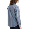 Dockers Men’s Regular Fit Long Sleeve Casual Shirt (Regular and Big & Tall)(Dune Oxford Vintage Indigo Stripe)