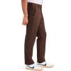 Dockers Men’s Signature Go Straight Fit Khaki Smart 360 Tech Pants (Regular and Big & Tall)(Shaved Chocolate Brown)