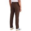 Dockers Men’s Signature Go Straight Fit Khaki Smart 360 Tech Pants (Regular and Big & Tall)(Shaved Chocolate Brown)