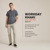 Dockers Mens Slim Fit Workday Khaki Smart 360 Flex Pants(Burma Grey)