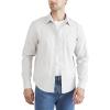 Dockers Men’s Regular Fit Long Sleeve Casual Shirt (Regular and Big & Tall)(Foil Grey)