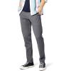 Dockers Mens Slim Fit Workday Khaki Smart 360 Flex Pants(Blackened Pearl)