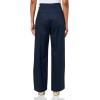 DOCKERS Womens Women’s Signature Pleated Khaki High Wide with Stain Defender®(Navy Blazer)