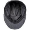 Dockers Men’s Ivy Newsboy Hat(Charcoal Mixed)