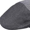 Dockers Men’s Ivy Newsboy Hat(Grey Pieced)