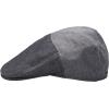 Dockers Men’s Ivy Newsboy Hat(Grey Pieced)